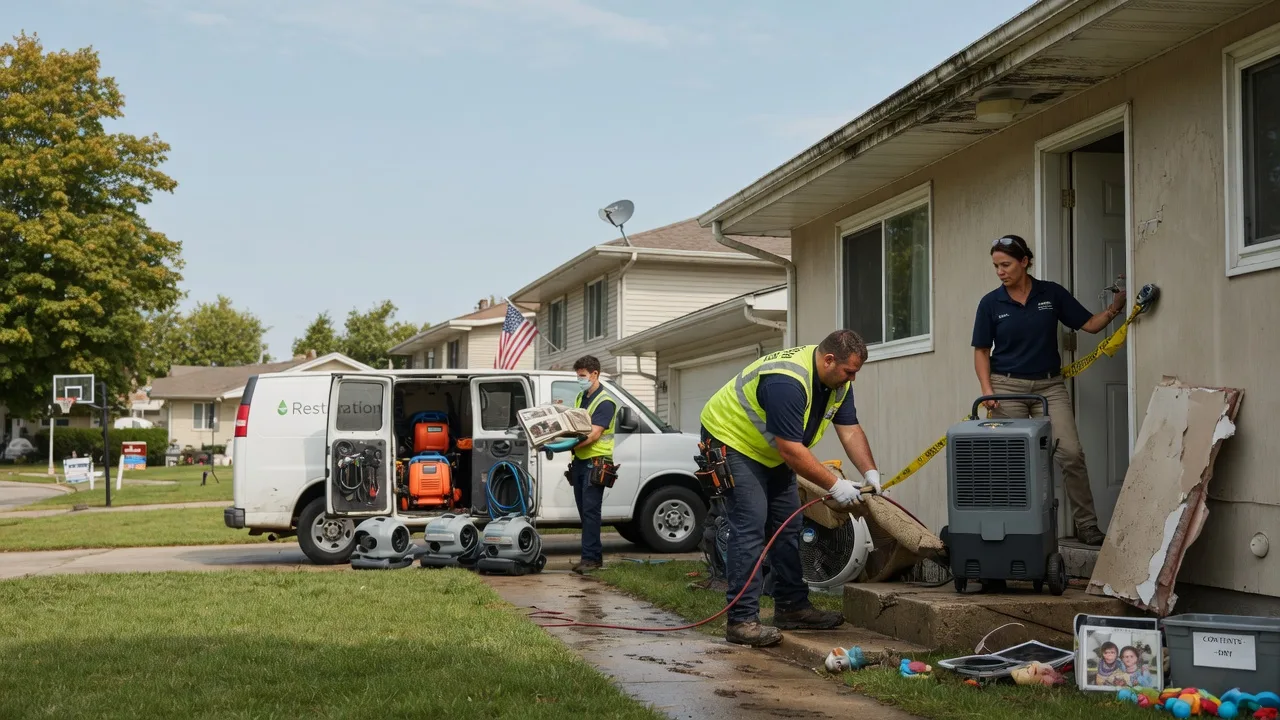 Water Damage Restoration in Fultonham, OH near me